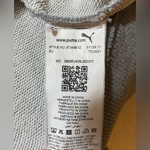 Puma XL Red Bull Hoodie Full Zip Sweatshirt Men - Picture 6 of 6